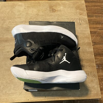 Nike Jordan Jumpman 2020 Black White Electric Green Men's Size 9