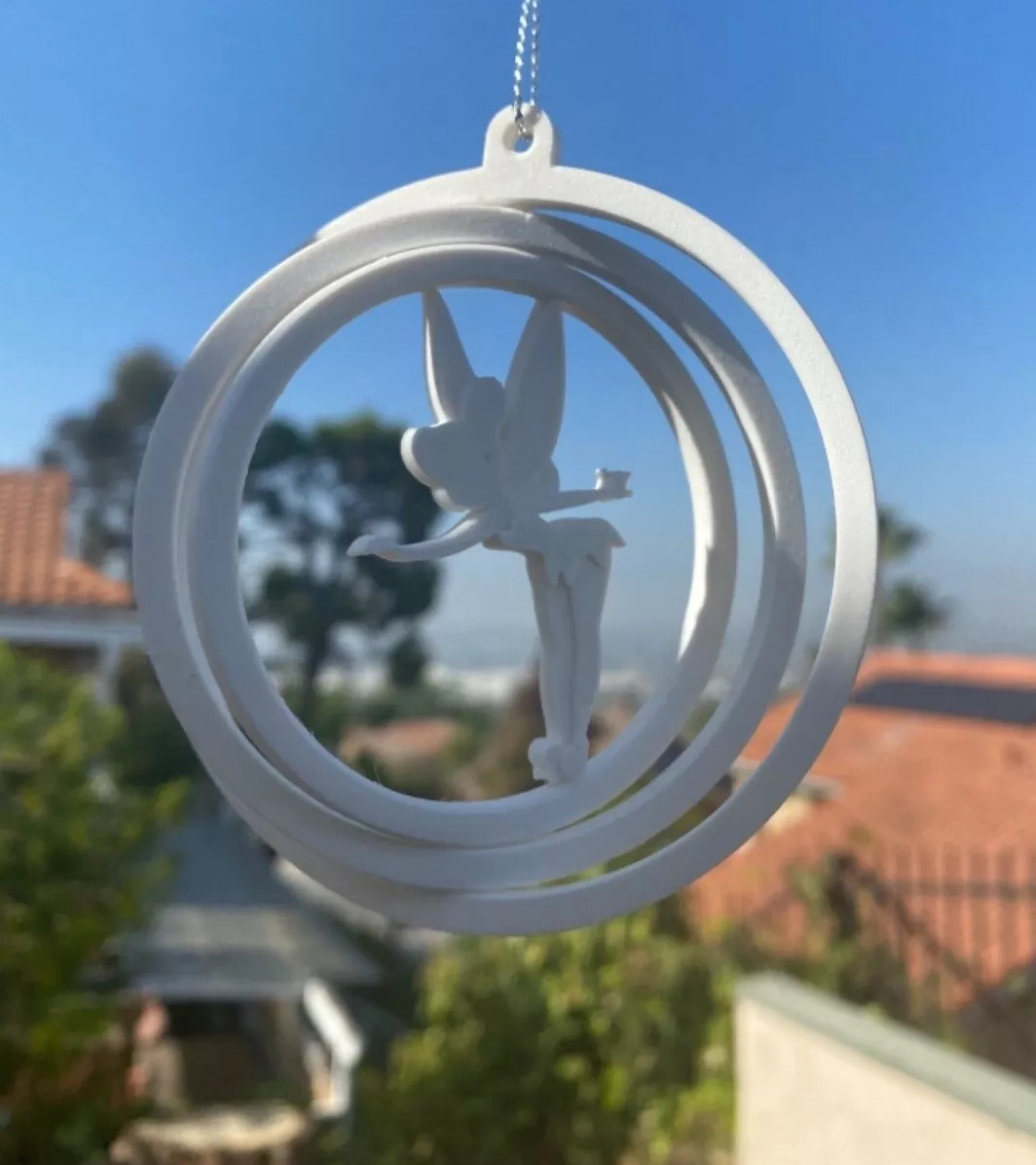 Disney Tinkerbell Spinning Hanging Decoration Ornament | eBay