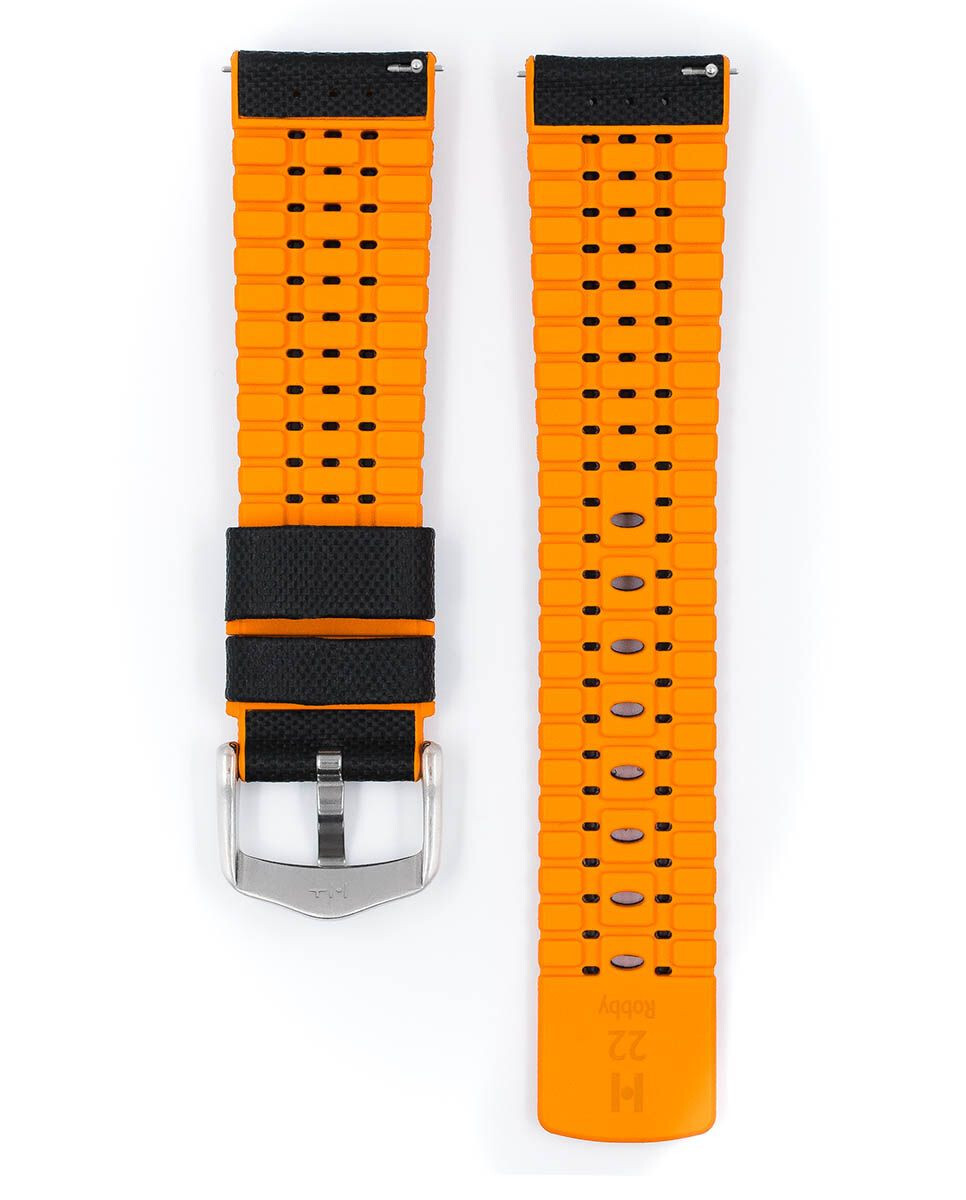 Sailcloth Watch Strap Hirsch Robby 22mm HIRSCH