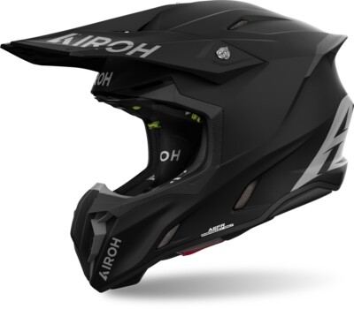 Airoh Twist 3 Farbe schwarz matt MX Helm - modern ECE 2206 zugelassen
