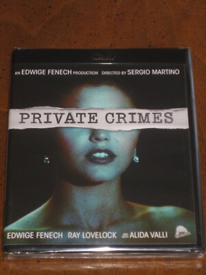PRIVATE CRIMES (1992)(2-Disc Blu-Ray) SEVERIN~SERGIO MARTINO~EDWIGE FENECH~NEW!!