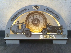 Simson, Schwalbe Schwibbogen, Lichterbogen 