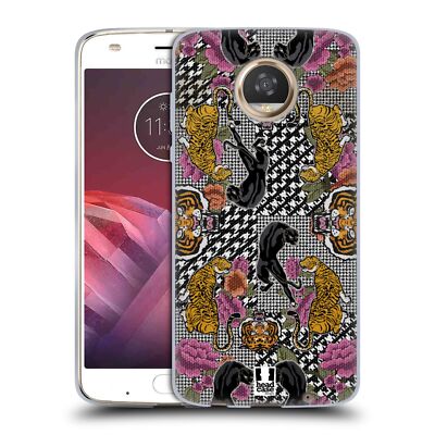 HEAD CASE DESIGNS PRINTED PATCHES AND FABRICS GEL CASE FOR MOTOROLA PHONES 2