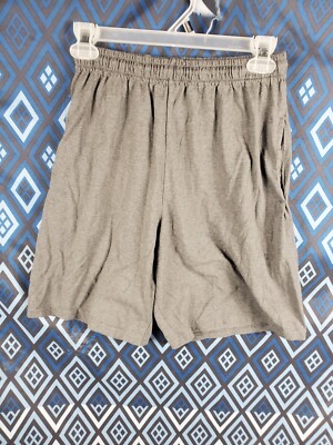 Fruit Of The Loom Shorts Athletic Gray Small Waist 22