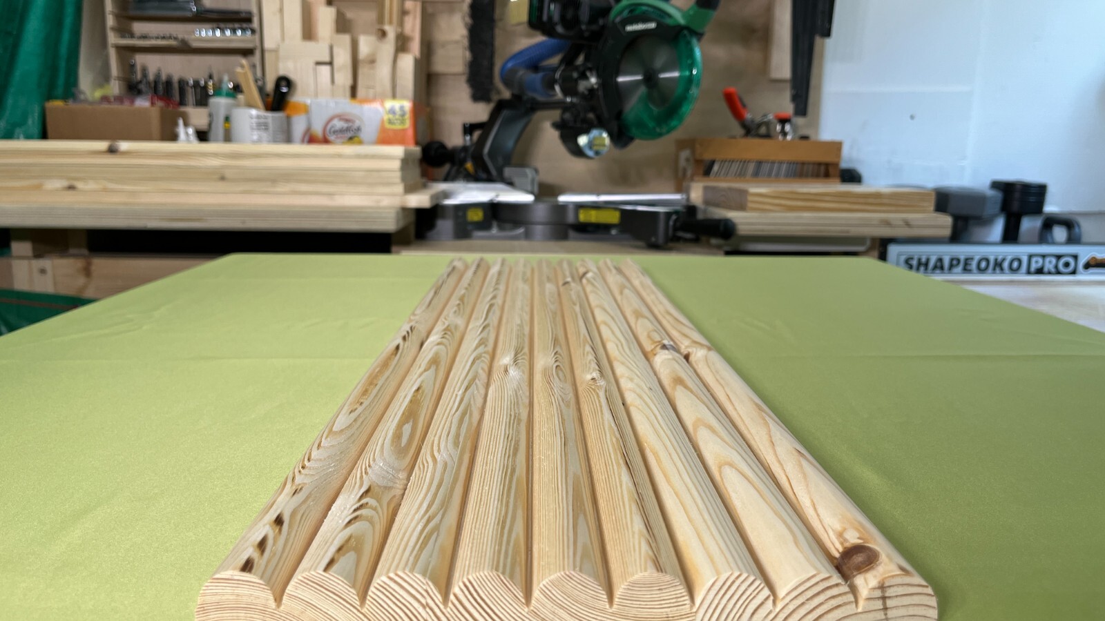 Reeded Wood Panels for Walls, Islands, Cabinets, Ceiling, Tambour Wall Panels