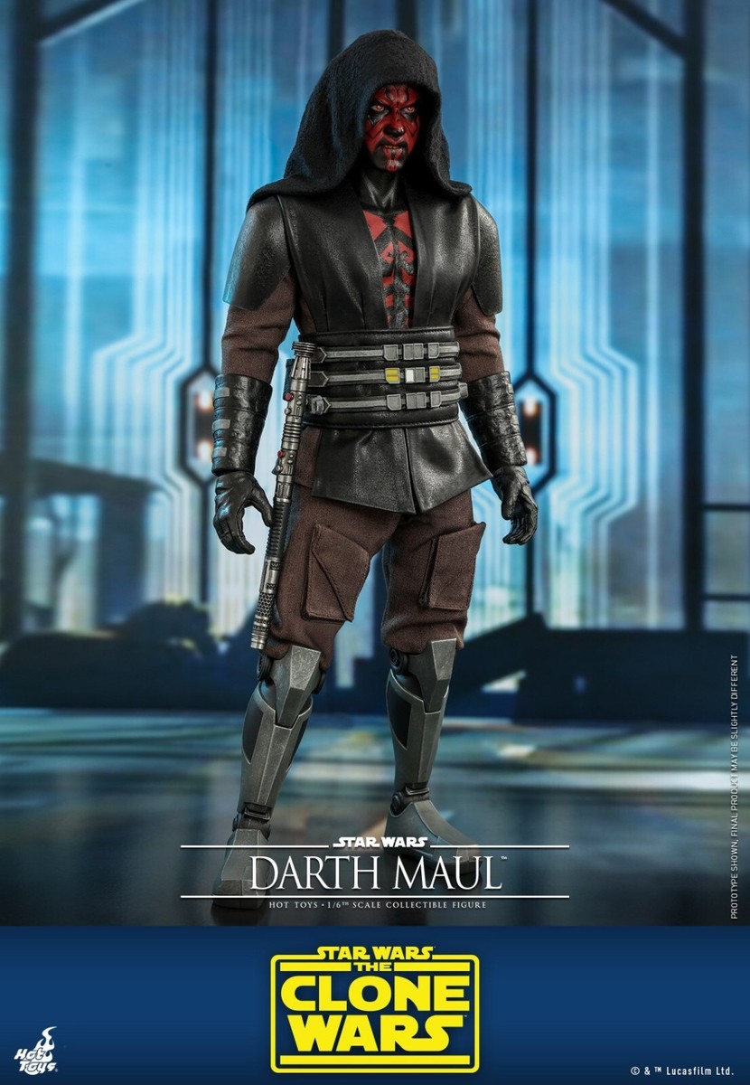 Hot Toys TMS024 STAR WARS: THE CLONE WARS DARTH MAUL 1/6 In Stock