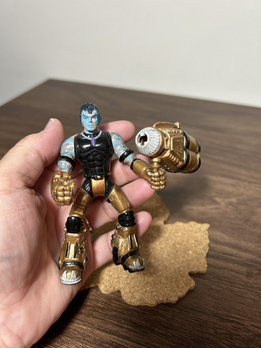 Vtg 1998 War Planets Shadow Raiders Quarrior Graveheart 4" Figure Trendmasters - Imagen 7 de 7