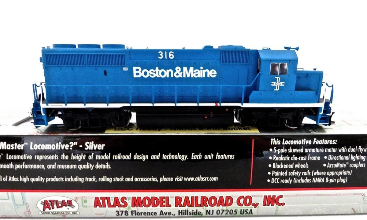 Blue Atlas C-9 Factory New-Brand New HO Model Railroad Locomotives