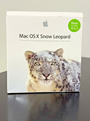 Apple Mac OS X Snow Leopard Version 10.6.3 Operation System