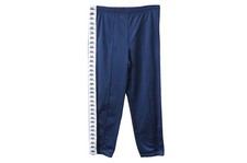 Vintage KAPPA Track Pants Size M navy blue fu...