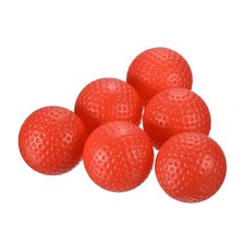20Pcs Golf Practice Ball Plastic 41mm Hollow Flight Training Red