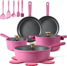 CAROTE Non Stick Pots and Pans Set, Cookware Sets Nonstick, Kitchen Cooking Set