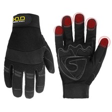 Work Gloves for Men  Women, Utility Mechanic Working Gloves Touch Screen, Fl...