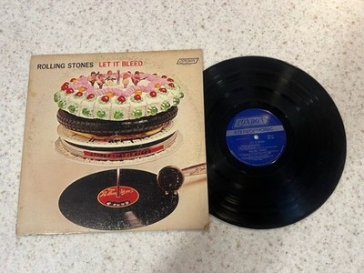 ROLLING STONES - LET IT BLEED - VINYL LP ALBUM 1969 LONDON RECORDS