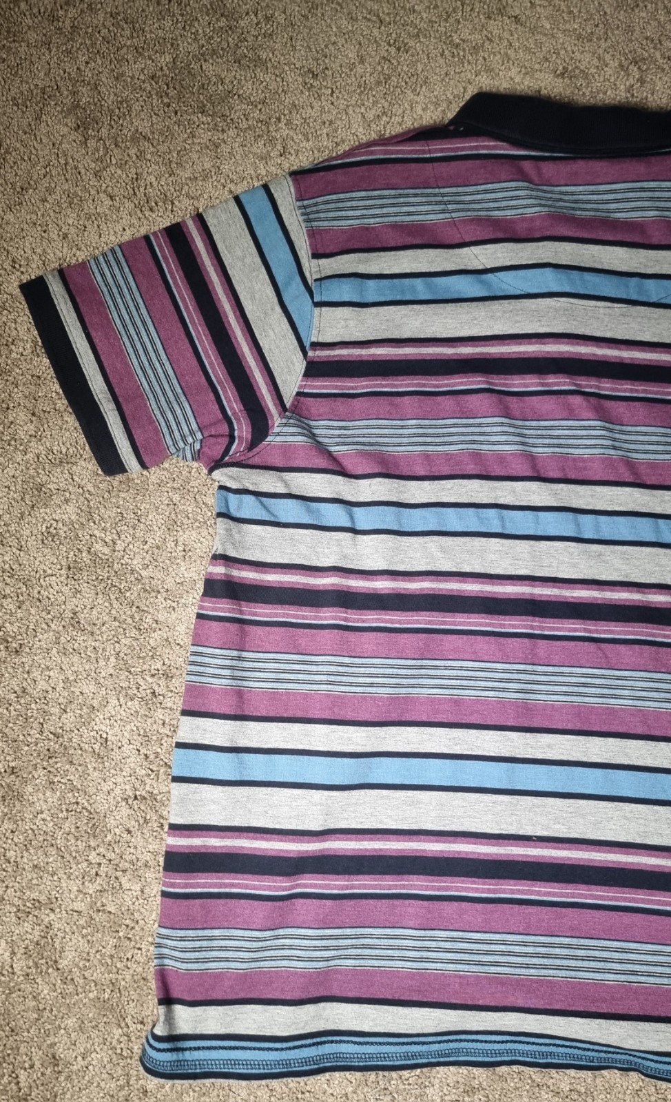 Easy Premium Vintage 1973 Polo T-shirt Men's L Multicoloured Top Wear (D1) image 4