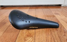 MONGOOSE BMX SEAT BLACK OLD SCHOOL FREESTYLE SUPERGOOSE