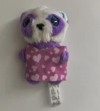 Little Live Pets Scruff a Luvs Families Purple Baby Panda Purple Blue Heart