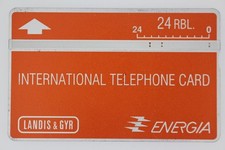 Landys & Gyr International Telephone Card Energia Russia USSR (47173)