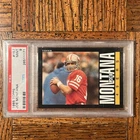 1985 Topps Football #157 Joe Montana San Francisco 49ers HOF PSA 9 MINT
