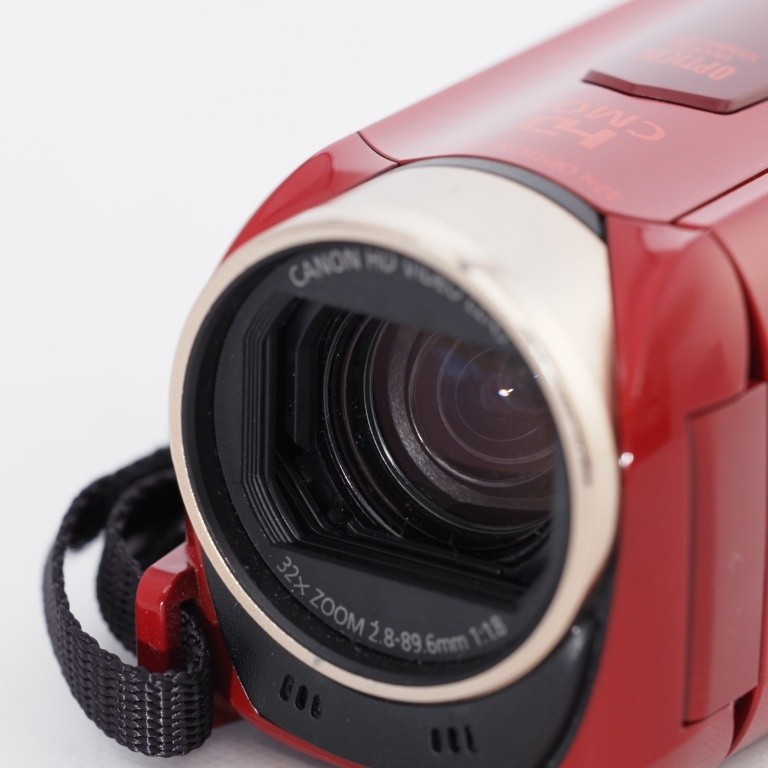 Canon Digital Video Camera iVIS HF R52 Red IVISHFR52RD 32x zoom