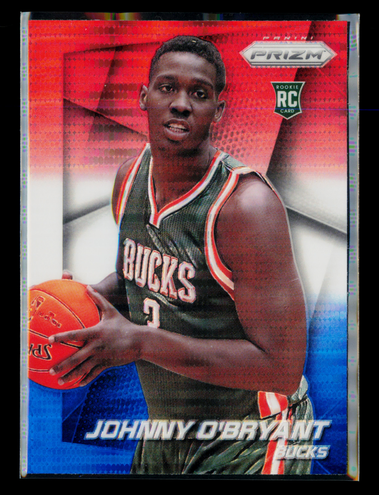 2014-15 Panini Prizm - Johnny O'Bryant #279 Red White & Blue Pulsar Prizm (RC)