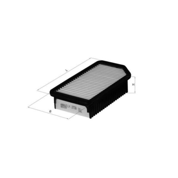 Luftfilter Mahle LX 2739 FüR Hyundai Kia Ix20 Soul I I20 Venga-image