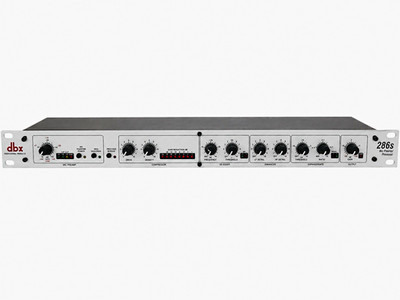 dbx 286s 1-Channel Mic Preamp/Processor Channel Strip Phantom Power Rack