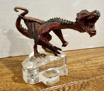 Rare! Retired Harry Potter Noble Collection Chinese Fireball Dragon, Excellent!