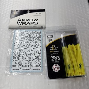 Bohning Archery X3 Vanes & BeeReal Arrow Wraps - Item 2462