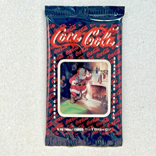 Coca-Cola Serie 1 (1993) Trading Cards Booster Pack Collect-A-Card * Coke Cap *