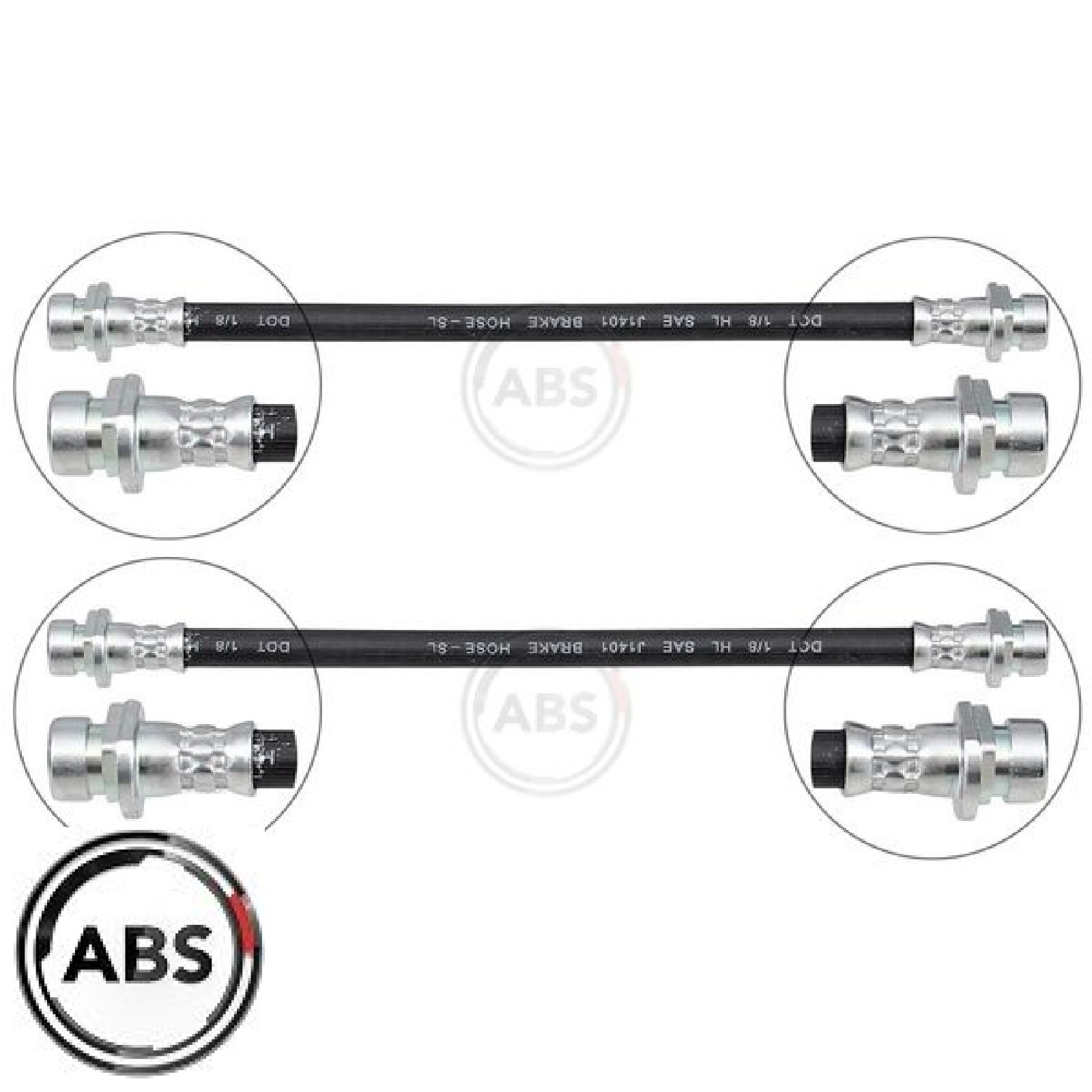 A.B.S. SL4204 Bremsschlauch Hinterachse Hinten für Honda - Bild 2
