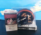 SIGNED AUSTIN BOOKER CHICAGO BEARS MINI HELMET Autographed JSA Draft Inscription