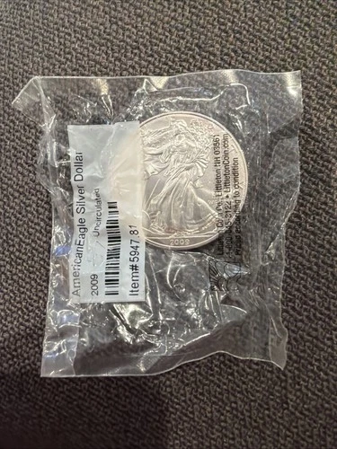 2009 American Silver Eagle — photo from the most recent tracked eBay sale