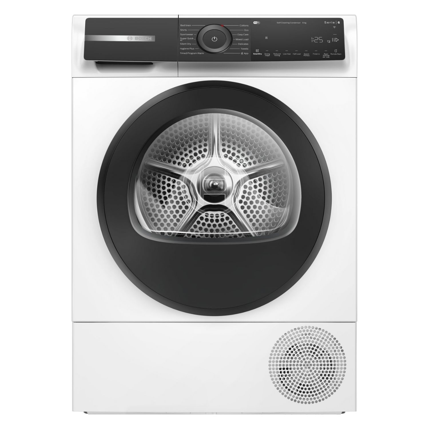 Bosch Series 6 Refurbished  9kg Heat Pump Tumble Dryer - W 78990477/1/WQH246D9GB