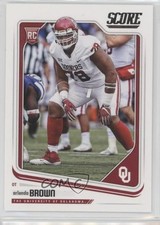 2018 Score Rookies Orlando Brown #416 0c4