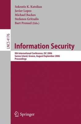 Katsikas - Information Security   9th International Conference  ISC 20 - X555z