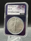 2023 Silver Eagle 1$ NGC MS70 - TRADER BEA PURPLE CORE