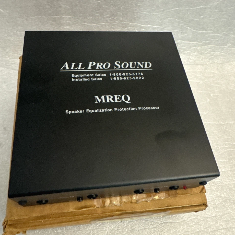 NEW Ashly (All Pro Sound) MREQ Speaker Equalization Protection Processors - Image 2 of 3