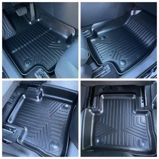 Automotive 3D Floor Mats Set for Toyota Rav 4 2019-2024  All Weather Floor P...
