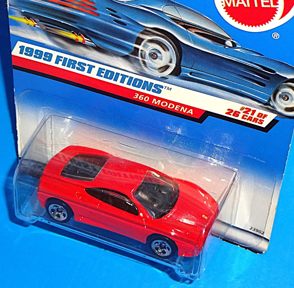 Hot Wheels 1999 First Editions 21/26 #1113 Ferrari 360 Modena Red