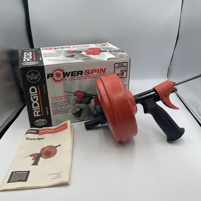 #ad #ad Ridgid 88387 POWER SPIN Drain Cleaner $29.99