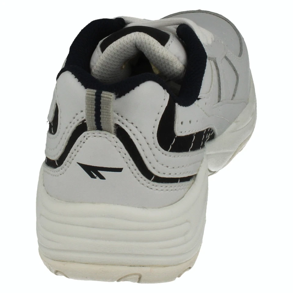 Boys Ex Display BRONX JR Lace Up Trainer White UK 2 By Hi Tec - Image 4 of 4