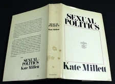 Sexual Politics Kate Millett 1970 First Edition Feminist Classic
