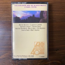 Various   The Golden Age Of Black Music Vintage Cassette Tape VG