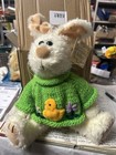 Peluche vintage 1996 Keepsake Kritters Cooper The Bunny Rabbit nuovo con etichette
