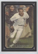 2007 UD Masterpieces Black Linen Frame 20/99 Chris Chambliss #81 a8a