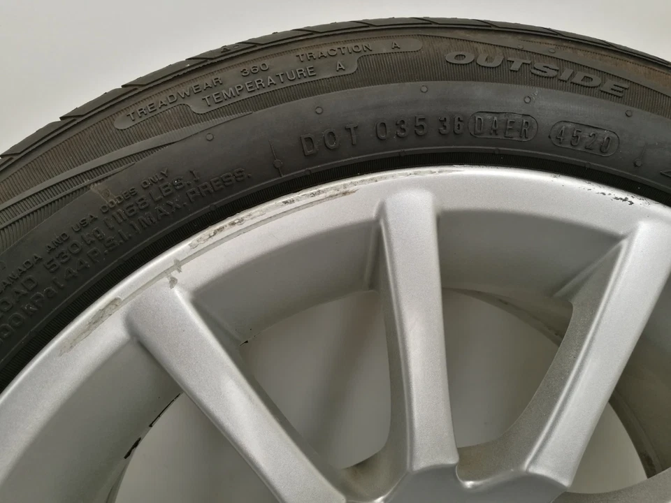 Smart Roadster 452 Satz Alufelgen Sommerräder Sommerreifen Reifen Nexen 7mm - Bild 4 von 4