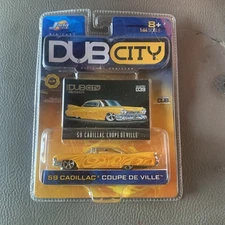 Jada Toys Dub City 1959 Cadillac Coupe De Ville Classic Caddy 039 1:64 Diecast