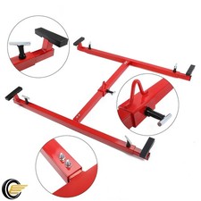 800lb Capacity Adjustable Truck Bed Lift Universal Red Powder Coated Steel
