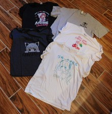 Summer Lot of 5 Girls Tee Shirts Mix Match Sizes XL